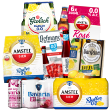 Alle 0.0% radler of 0.0% rosé
